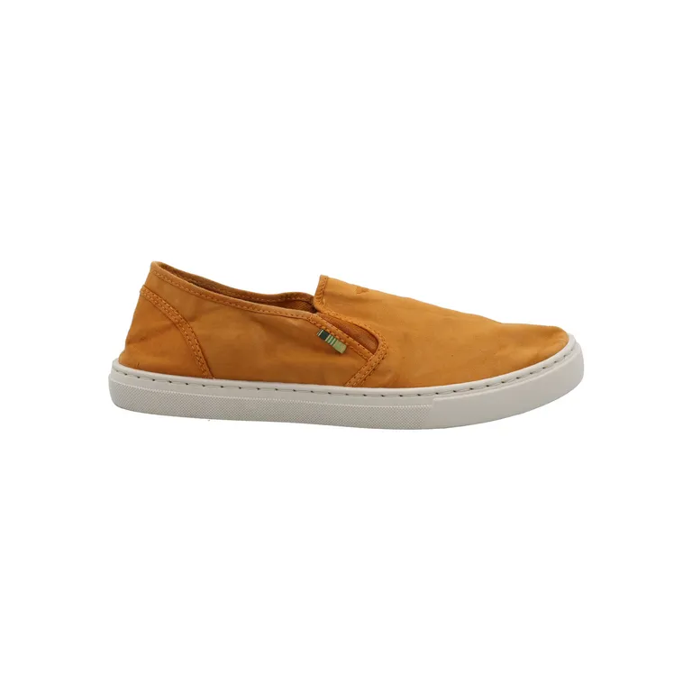 Zapatilla Algodón Orgánico Hombre Kea Café