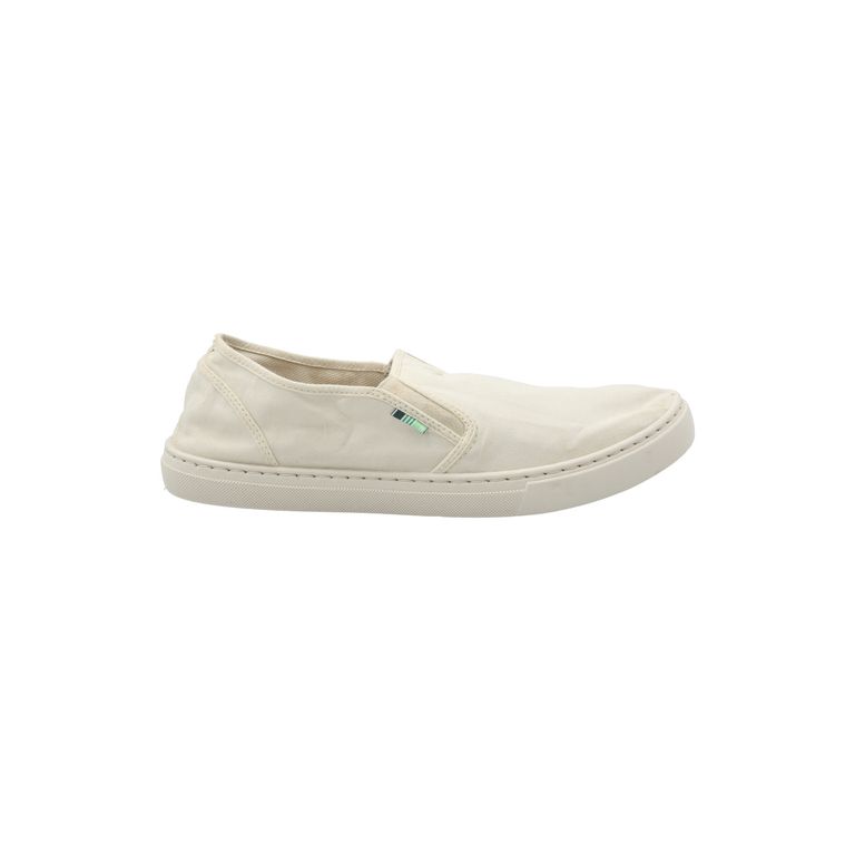 Zapatilla Algodón Orgánico Mujer Kea Blanco