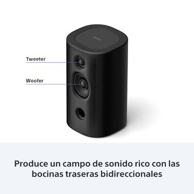 Imagen 2 del producto Bocinas traseras inalámbricas 100 W Theatre Rear 8