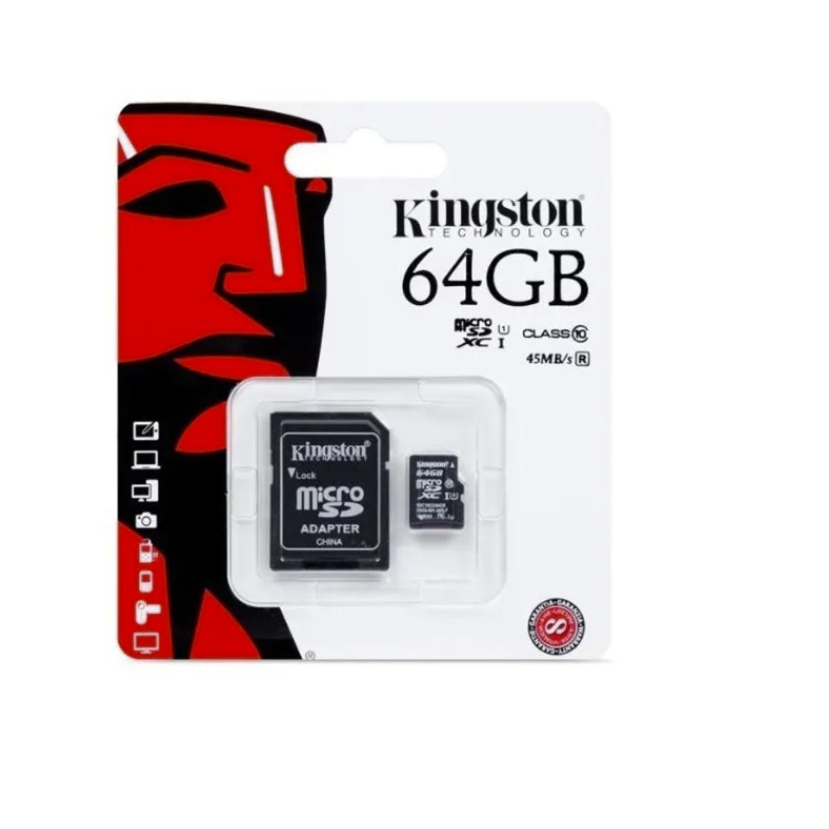 KINGSTON - Memoria Micro Sd 64gb Kingston Sdcx10 64gb