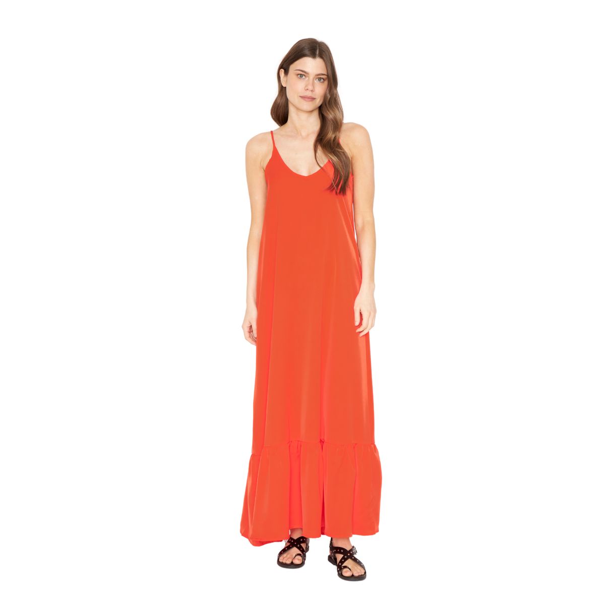 JACINTA TIENDA - Vestido Libra coral Jacinta Tienda
