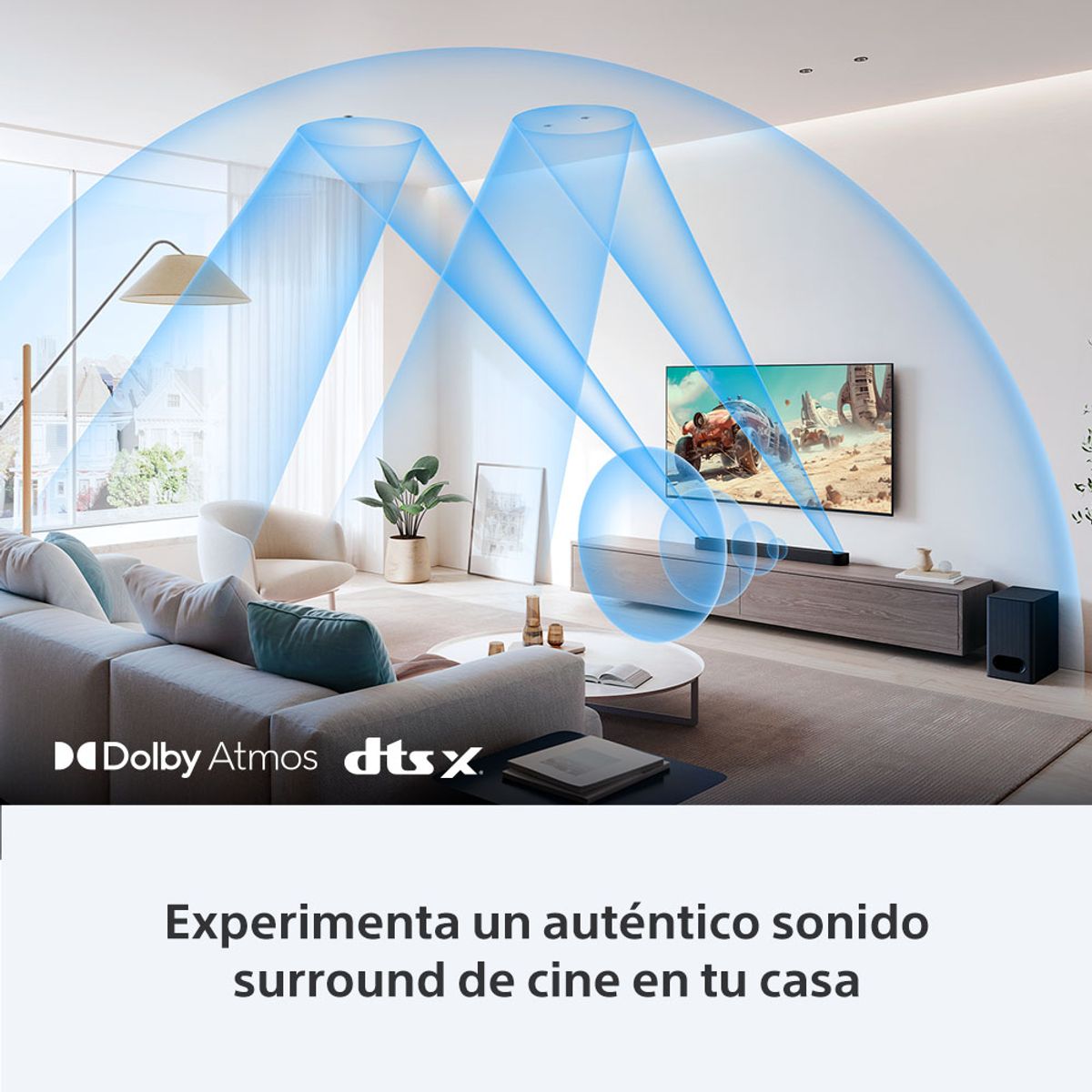 SONY - Barra de sonido de 3.1.2 canales Theatre Bar 6 Sony