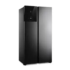 ELECTROLUX - Refrigerador 522L No Frost Side by Side Inverter ES50B Black
