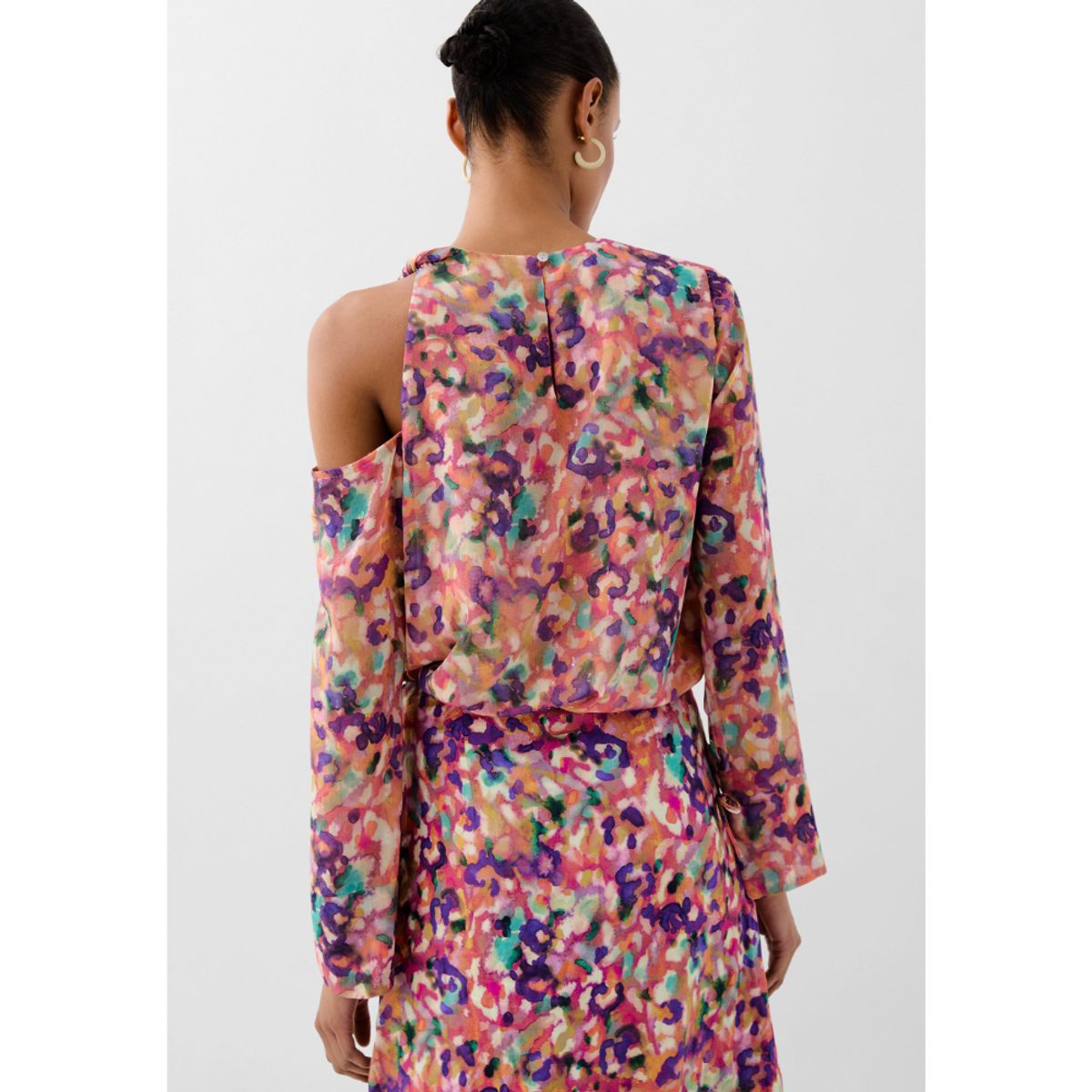 SCALPERS - BLUSA LAZOS ESTAMPADA