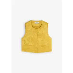 SCALPERS - CHALECO CROPPED JACQUARD