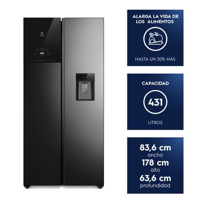 Imagen 2 del producto Refrigerador 431L No Frost Side by Side Inverter ES40WB
