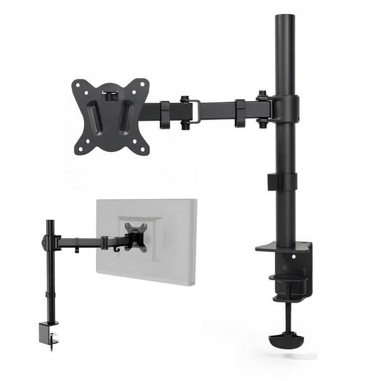 GENERICO Soporte Para Monitor Tv Televisor Brazo Ajustable 13 A 27