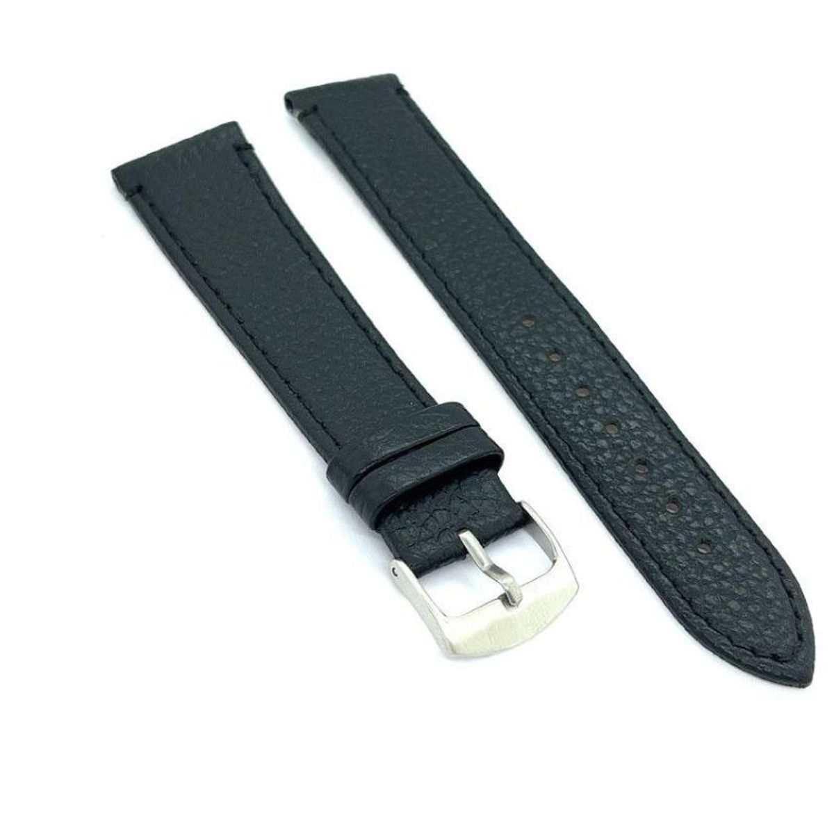 GENERICO - Correa De Reloj Diloy Cuero Vacuno 22 Mm Grabado Búfalo