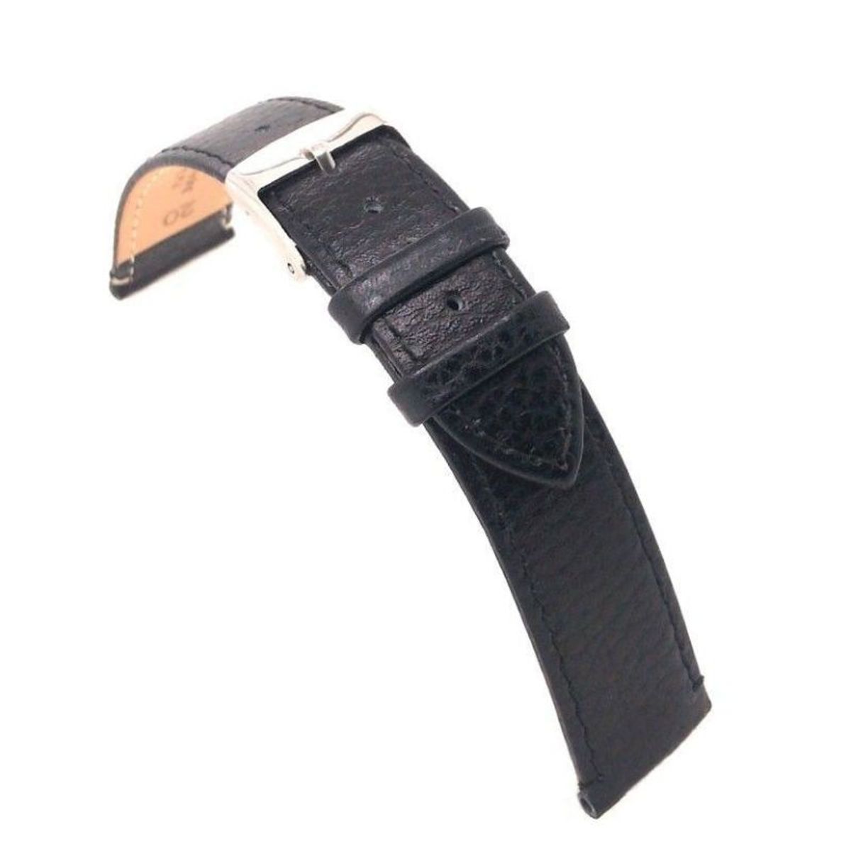 GENERICO - Correa De Reloj Diloy Cuero Vacuno 22 Mm Grabado Búfalo