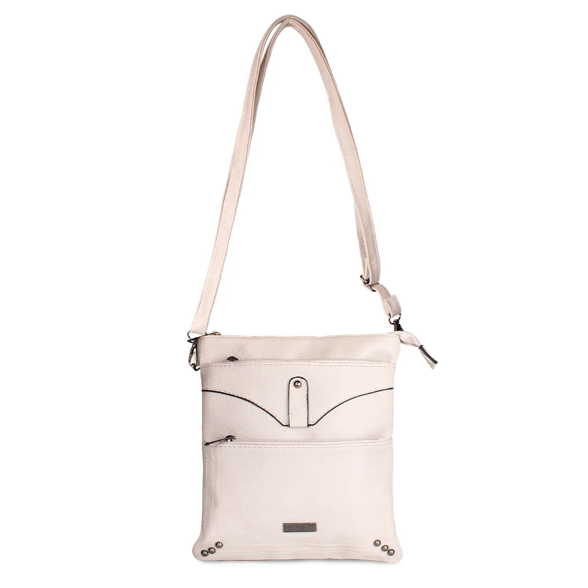 ANABELLA SACHI - Cartera bandolera Felicia blanca invierno Anabella Sachi
