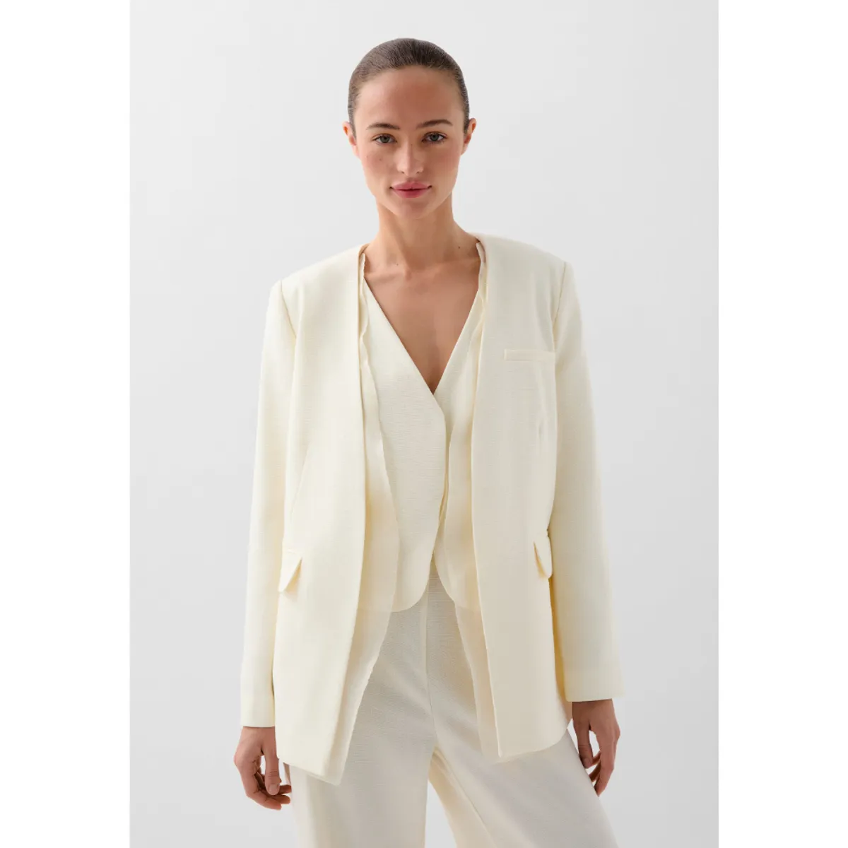 SCALPERS - BLAZER LISA DETALLE ORGANZA