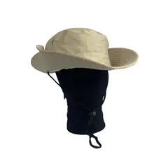 TRIPLE PLAY - Gorro Pescador Unisex 2 En 1 Protección Solar Ala Ancha