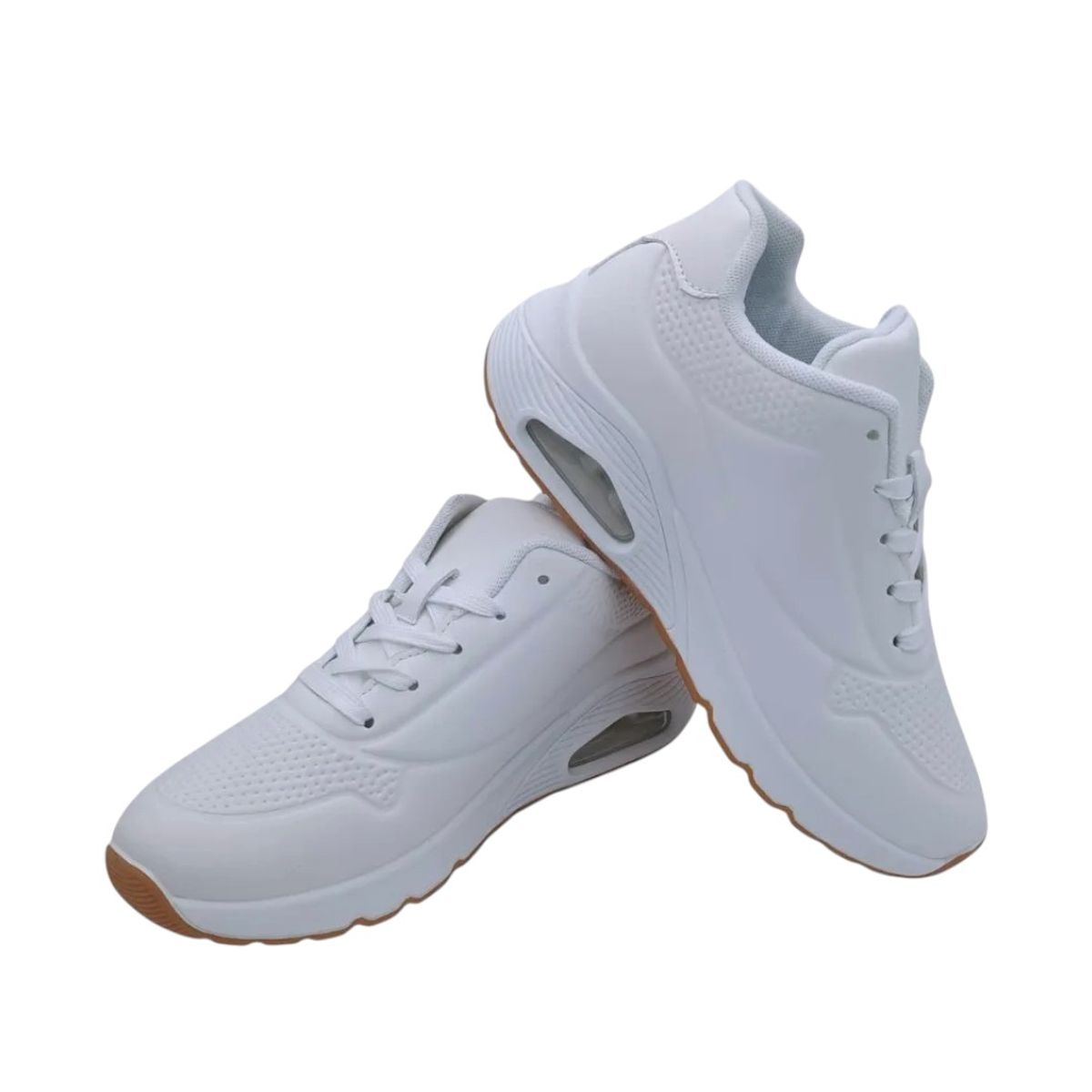 HERIEL - Zapatilla Blanca Plataforma Mujer