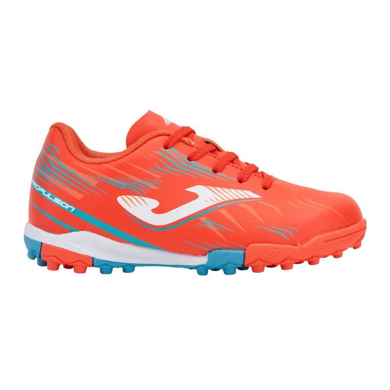 JOMA - Zapatilla Fútbol Turf Kids Propulsion Naranjo Joma