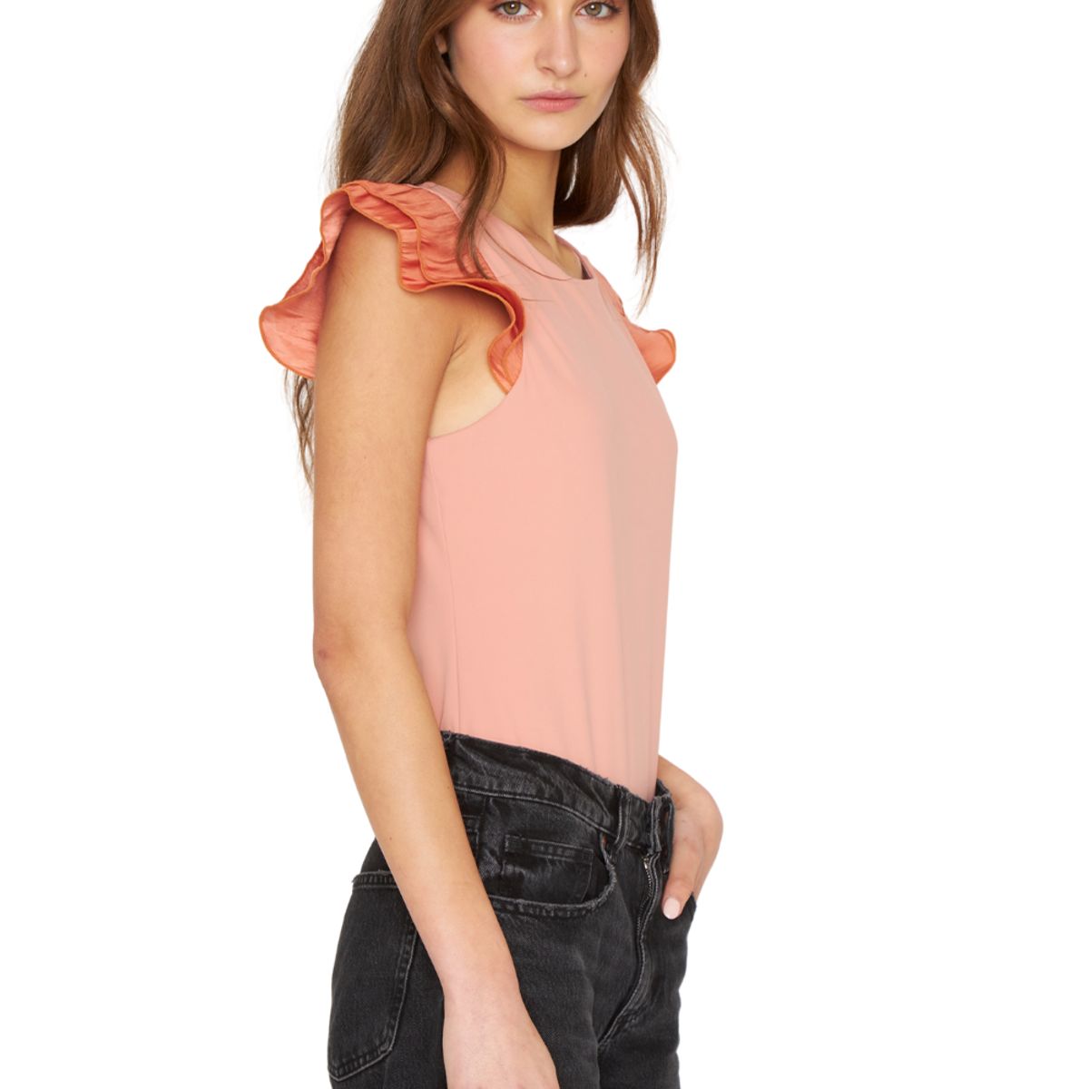 JACINTA TIENDA - Body Olimpia Verano Bright terracota Jacinta Tienda