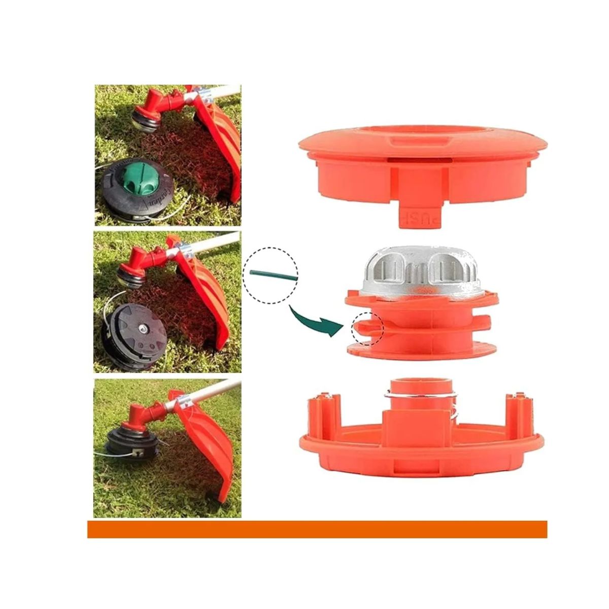 GENERICO - Cabezal De Corte Universal Cabezal De Desbrozadora