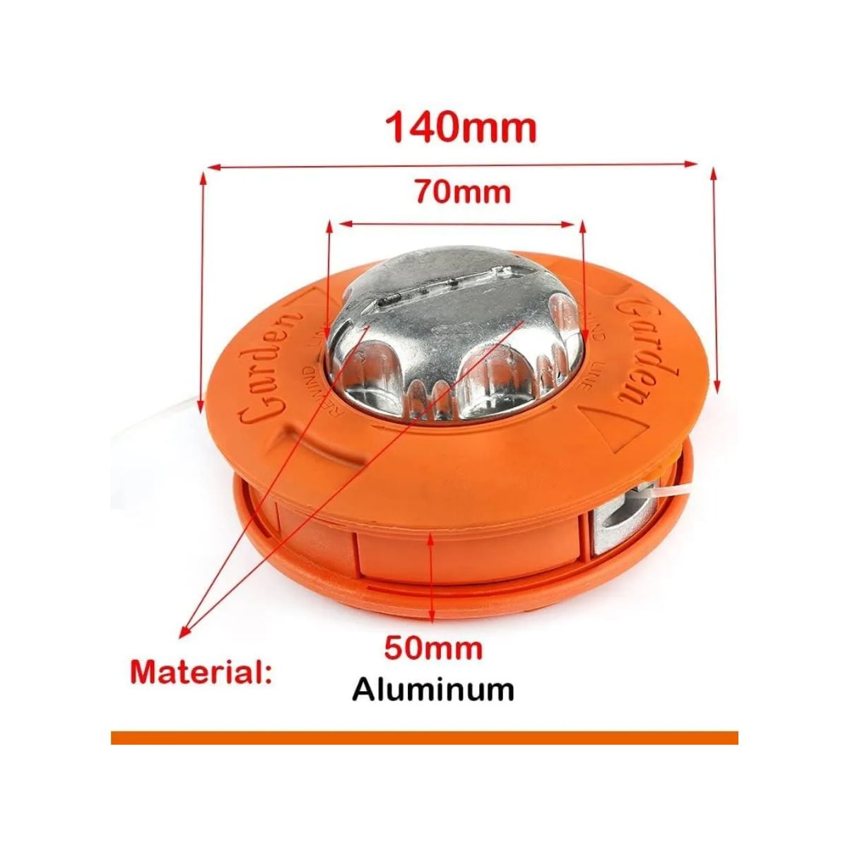GENERICO - Cabezal De Corte Universal Cabezal De Desbrozadora