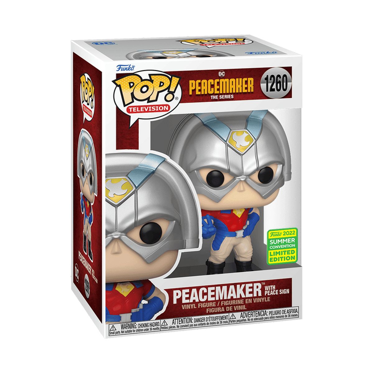 FUNKO - Funko Pop Peacemaker With Peace Sign 1260