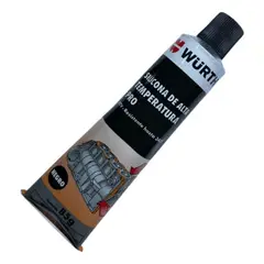 WURTH - Silicona Alta Temperatura Negra