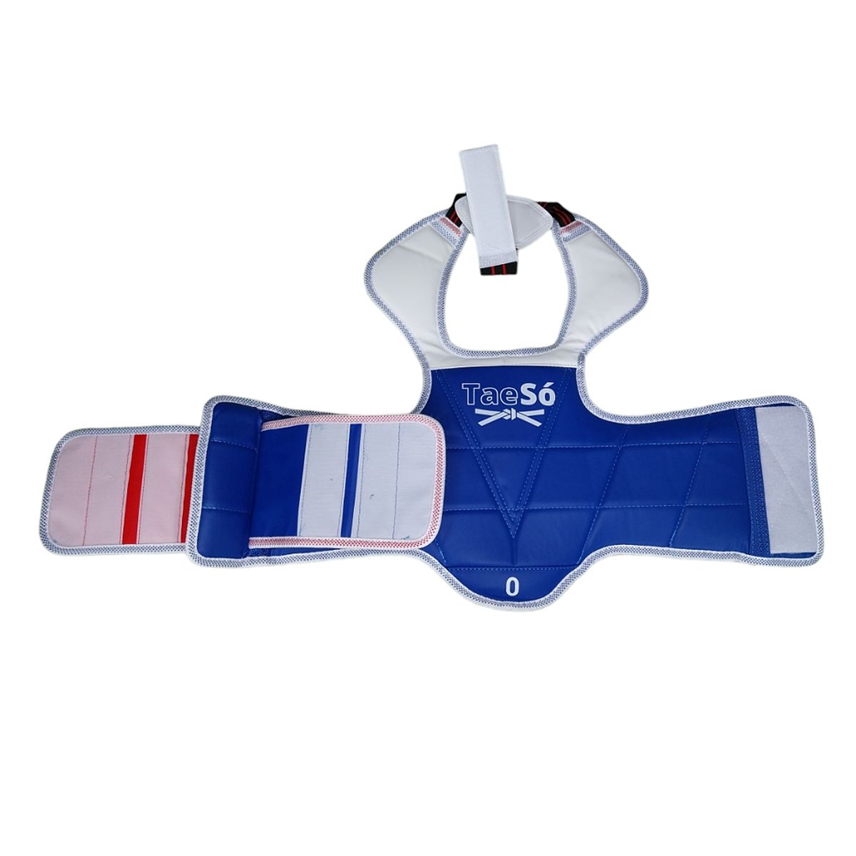 GENERICO - Pechera Taekwondo WT con Velcro Reversible TaeSó TALLA 2