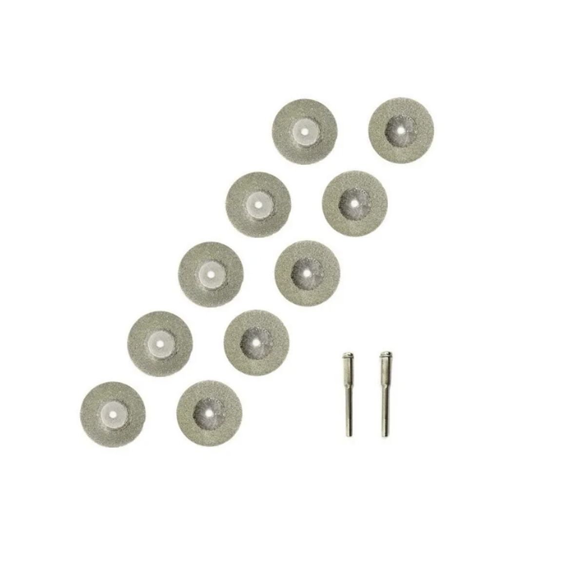 GENERICO - 10 Sierra Circular 40mm Corte Diamante Herramienta Rotativa