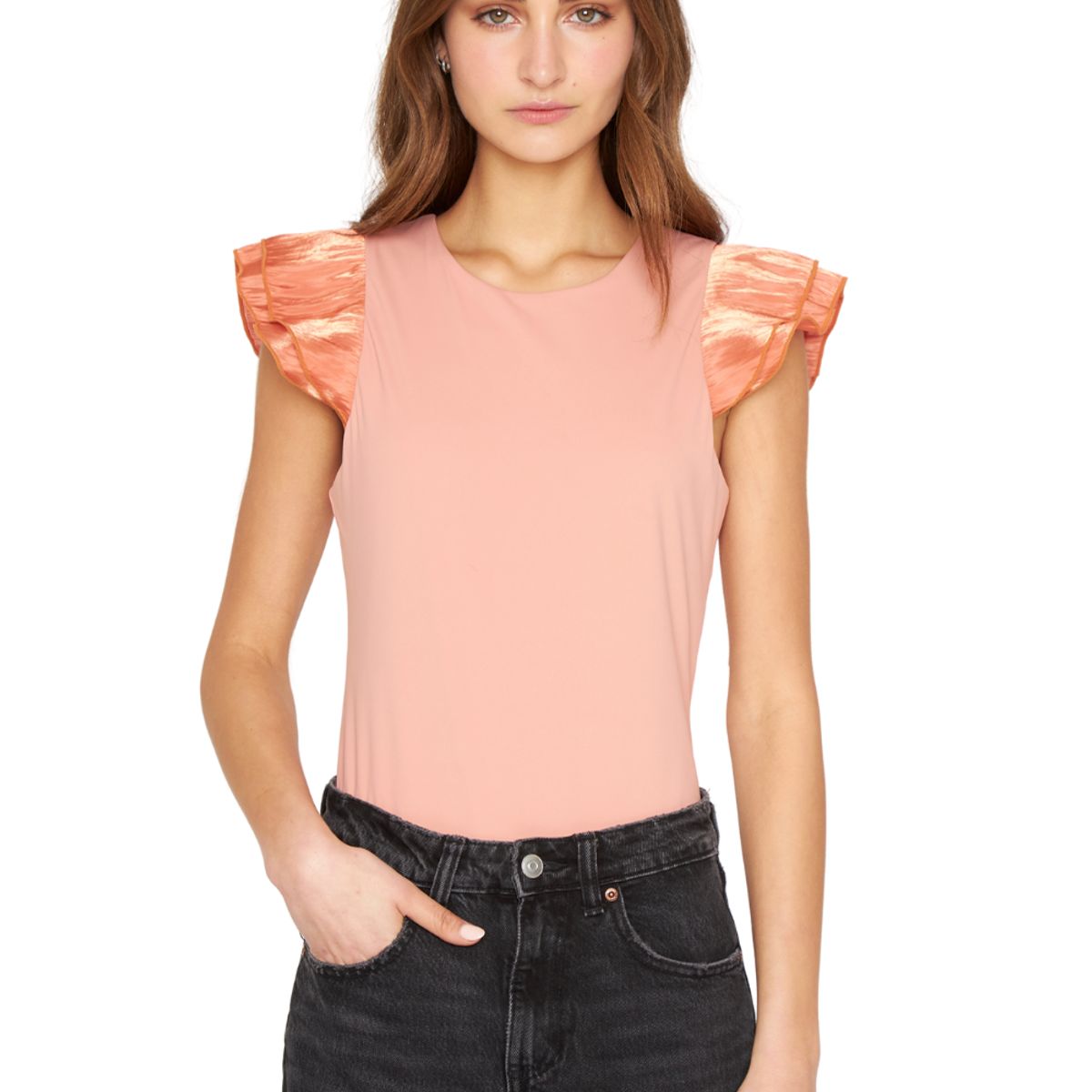 JACINTA TIENDA - Body Olimpia Verano Bright terracota Jacinta Tienda