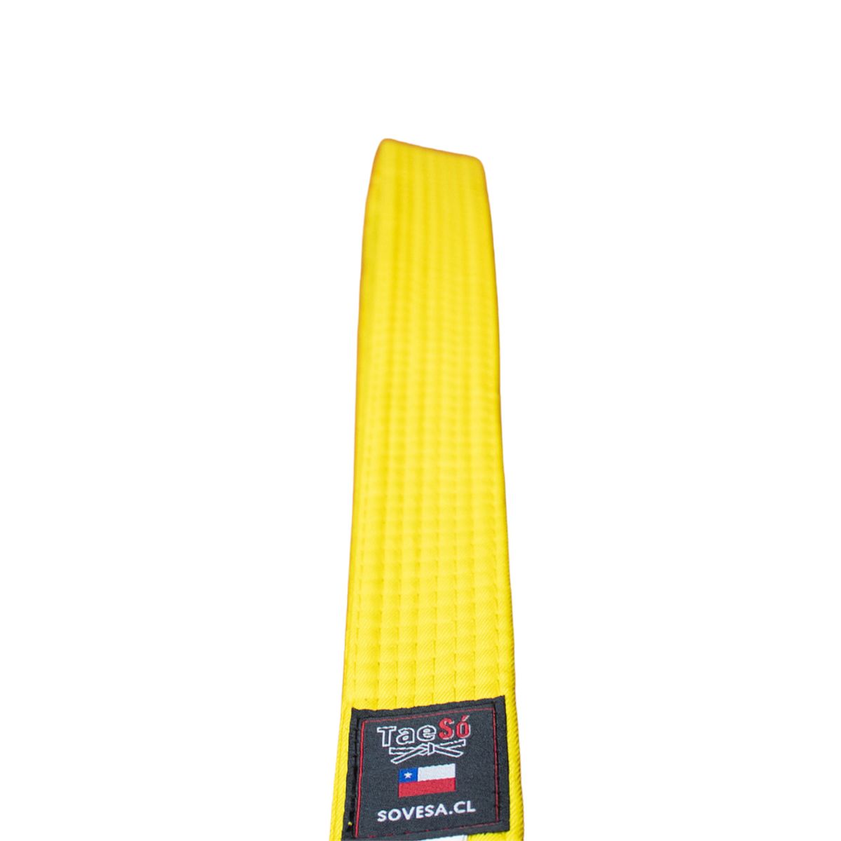 GENERICO - Cinturón Artes Marciales 300 cms colores TaeSó AMARILLO