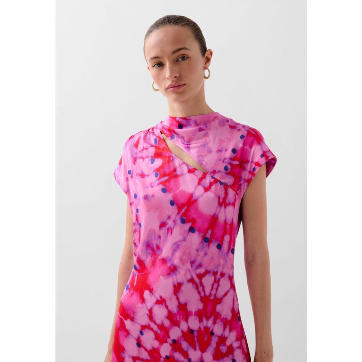 SCALPERS - VESTIDO TIE DYE ABERTURAS