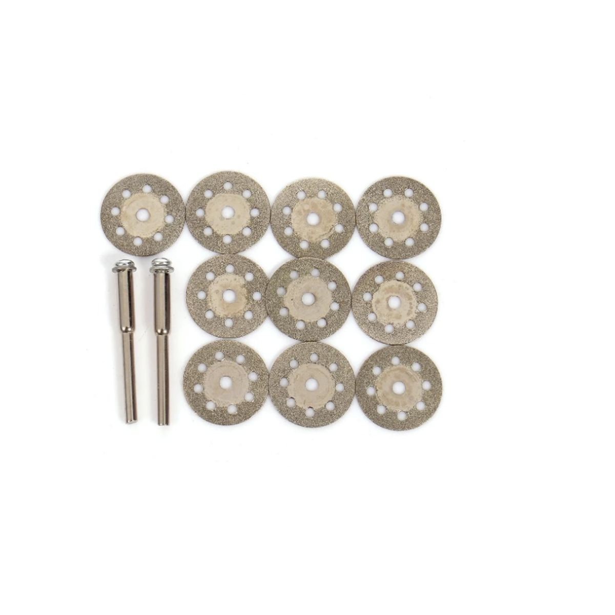GENERICO - 10 Discos 22mm Corte Diamante Abrasivos Herramienta Rotativa
