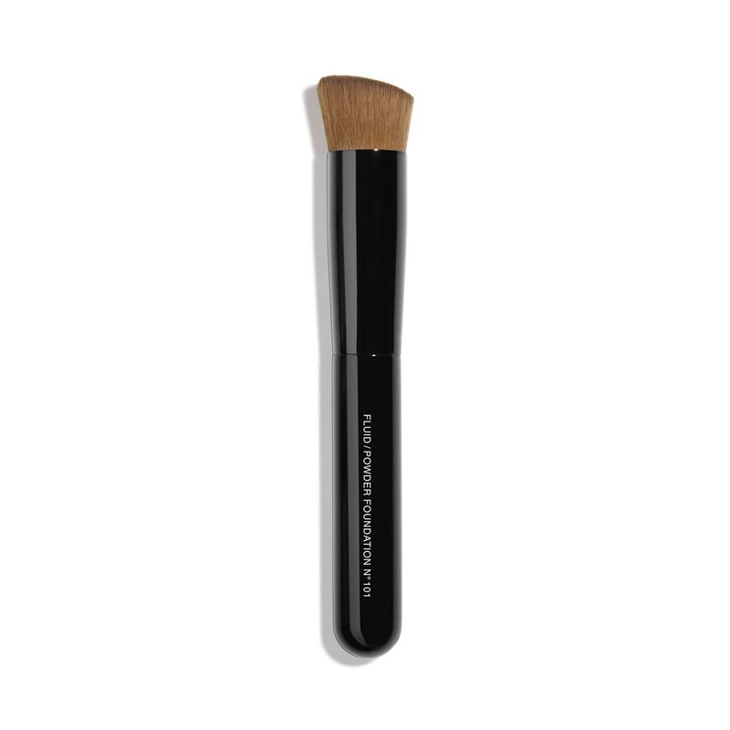 CHANEL - PINCEAU TEINT 2 EN 1 - FLUIDE ET POUDRE N°101 Brocha para Base de Maquillaje Fluido y en Polvo