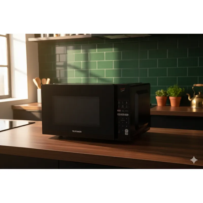 TELEFUNKEN - HORNO MICROONDAS 26L NEGRO MARCA TELEFUNKEN