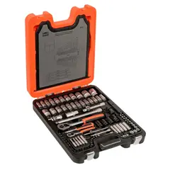 BAHCO - Juego De Dados 1/4-1/2 Llaves Combinadas 106 Pzs S106