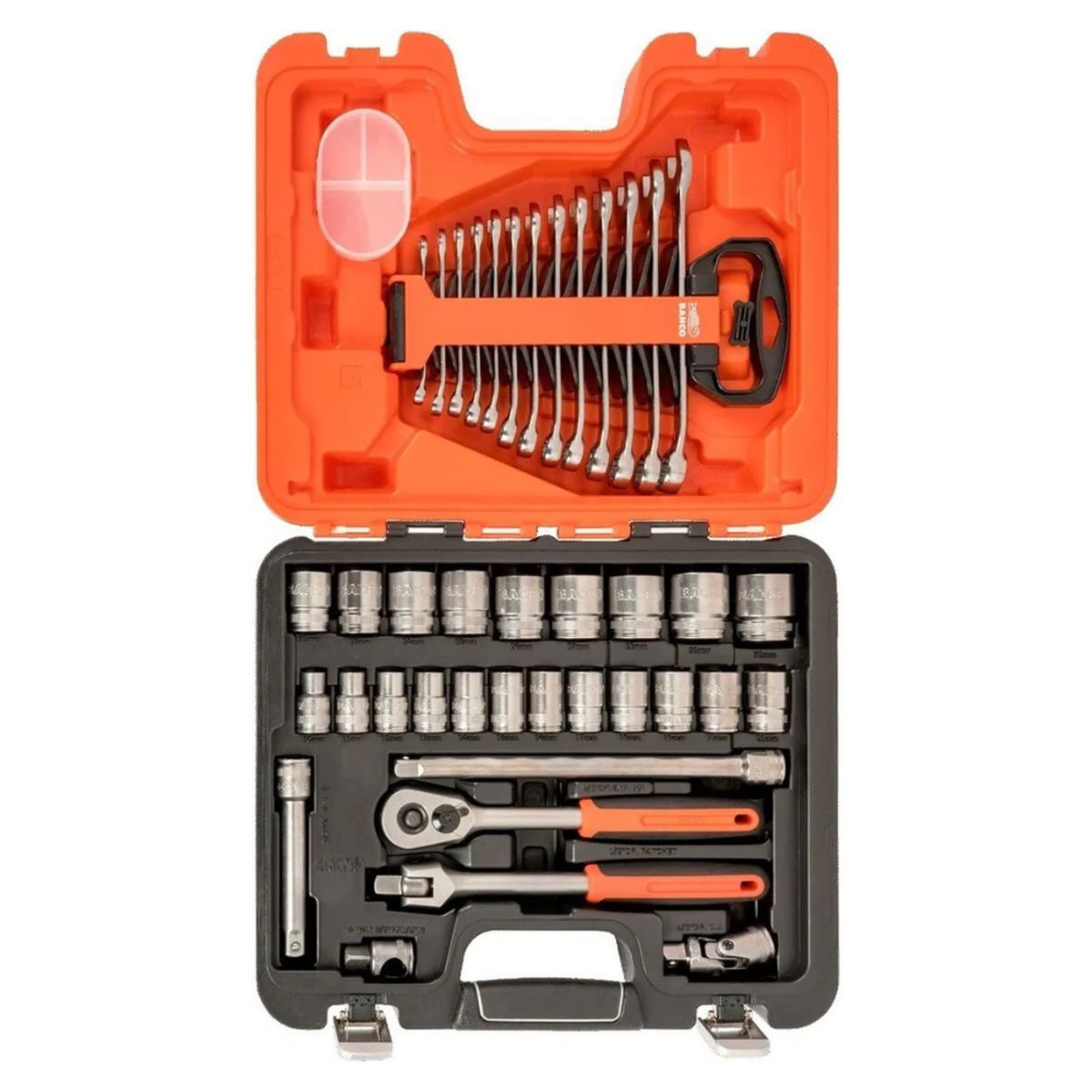 BAHCO - Juego De Dados De 1/2 + Llaves Combinadas 40 Pzs. Bahco S400