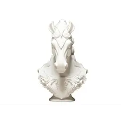 GENERICO - Elegante escultura de caballo - Figura decorativa