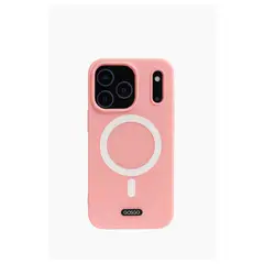 GENERICO - Carcasa Matte Para iPhone 17 Pro Compatible Con Magsafe Rosa