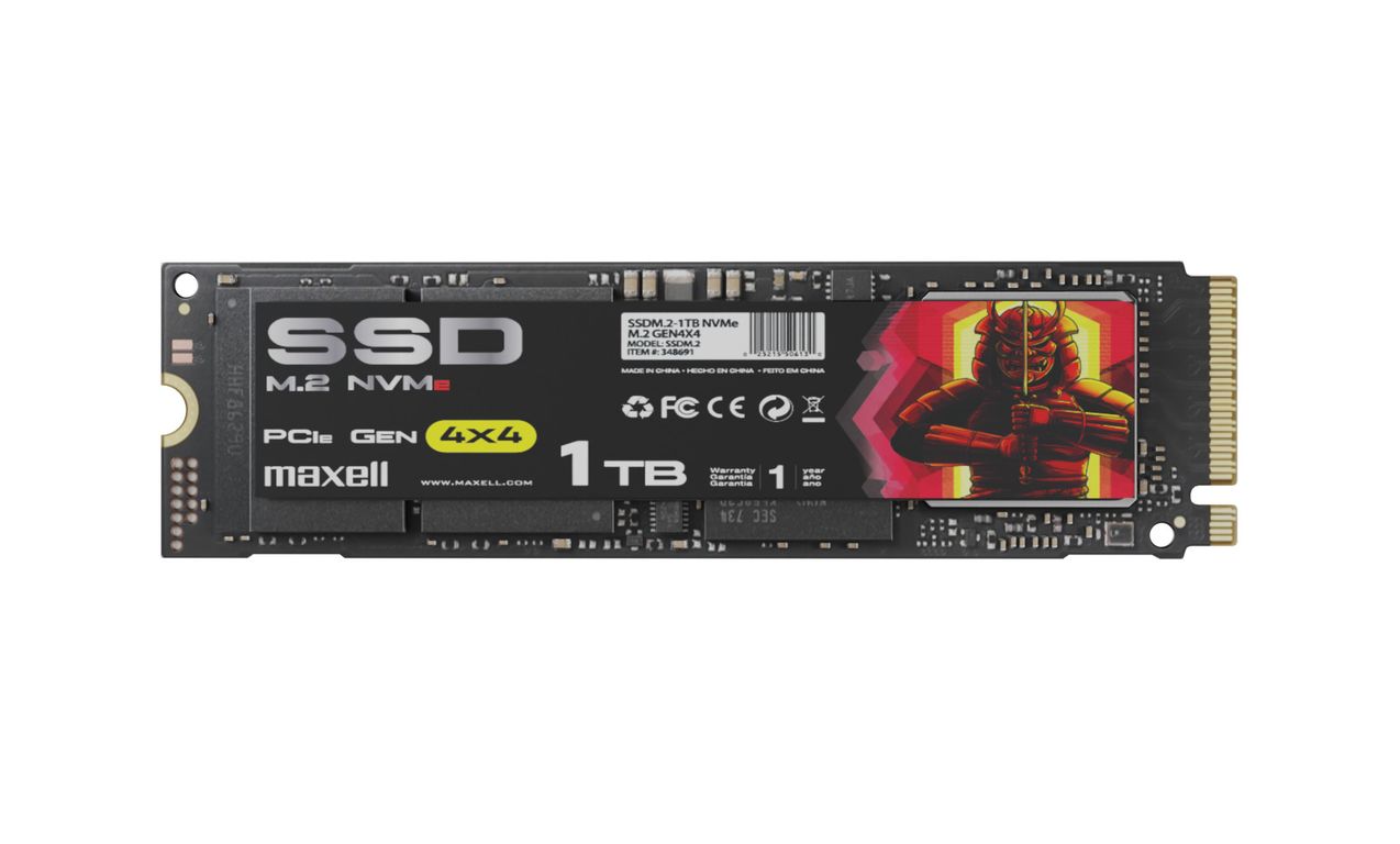 MAXELL Disco ssd 1TB M2 NVMe PCIe Gen 4x4 Maxell hasta 7000MBs