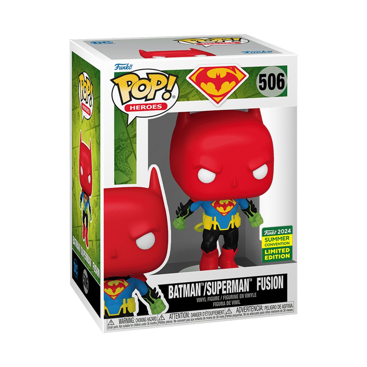 FUNKO - Funko Pop Batman - Superman Fusion 506