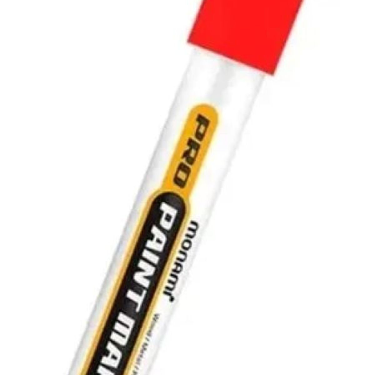 METALFER - Marcador Paint Oleo Rojo