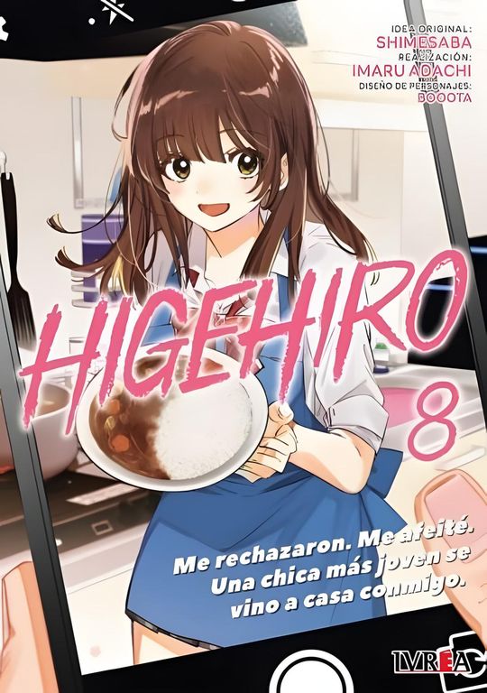 Manga Higehiro 08 Argentina