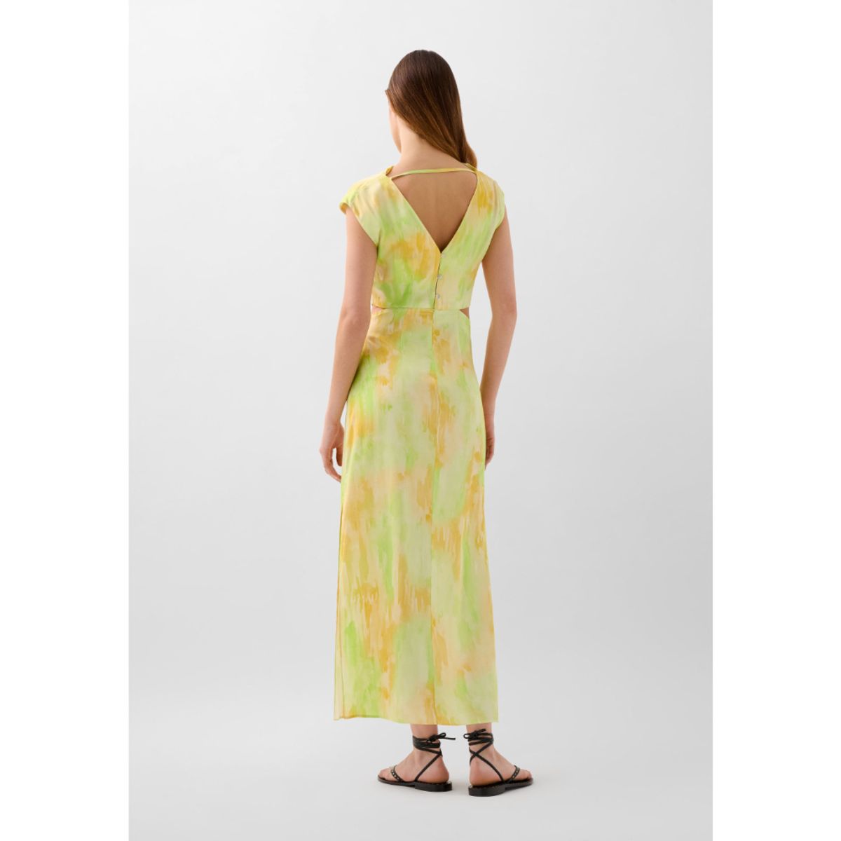 SCALPERS - VESTIDO ABERTURAS TYE DYE