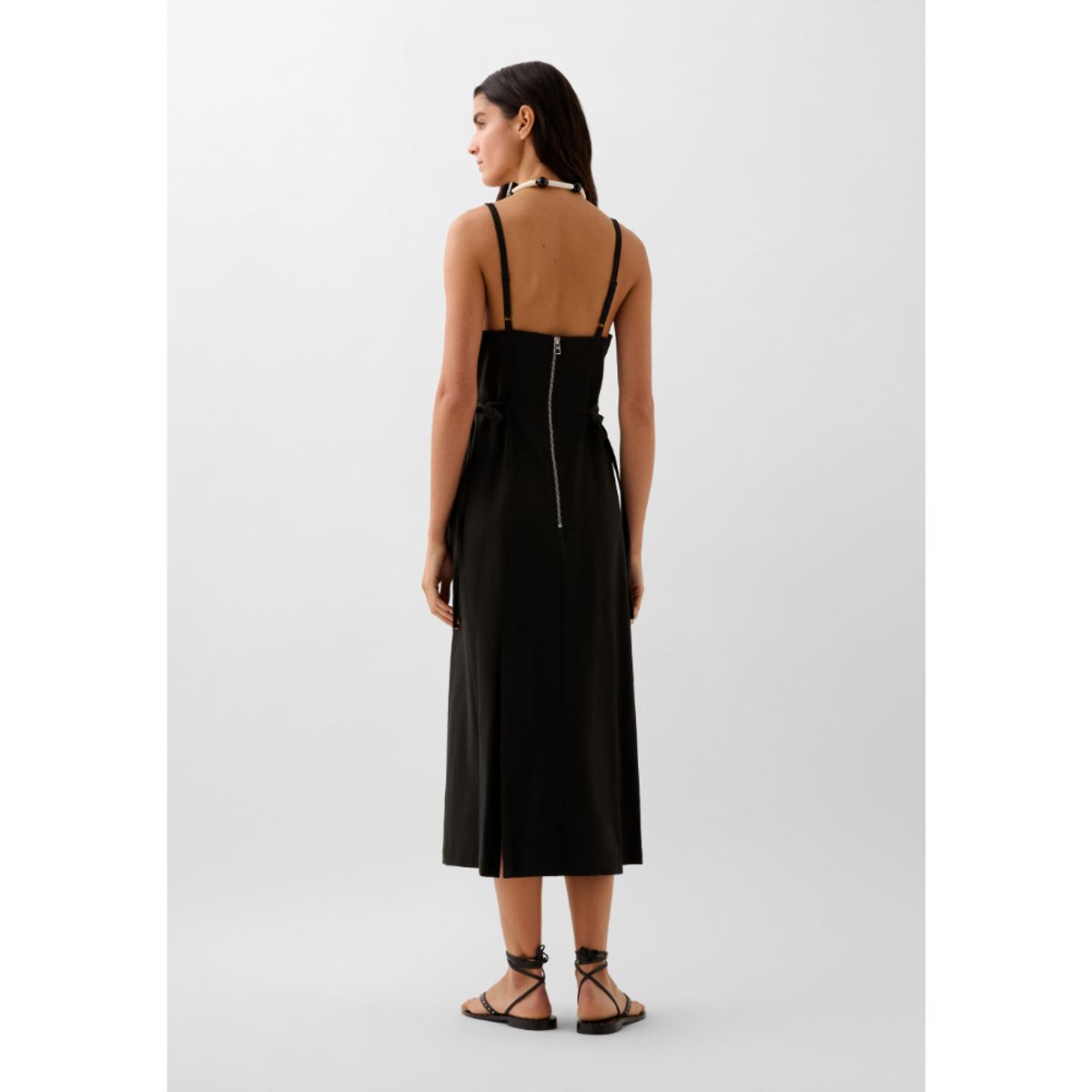 SCALPERS - VESTIDO ABERTURA LAZOS