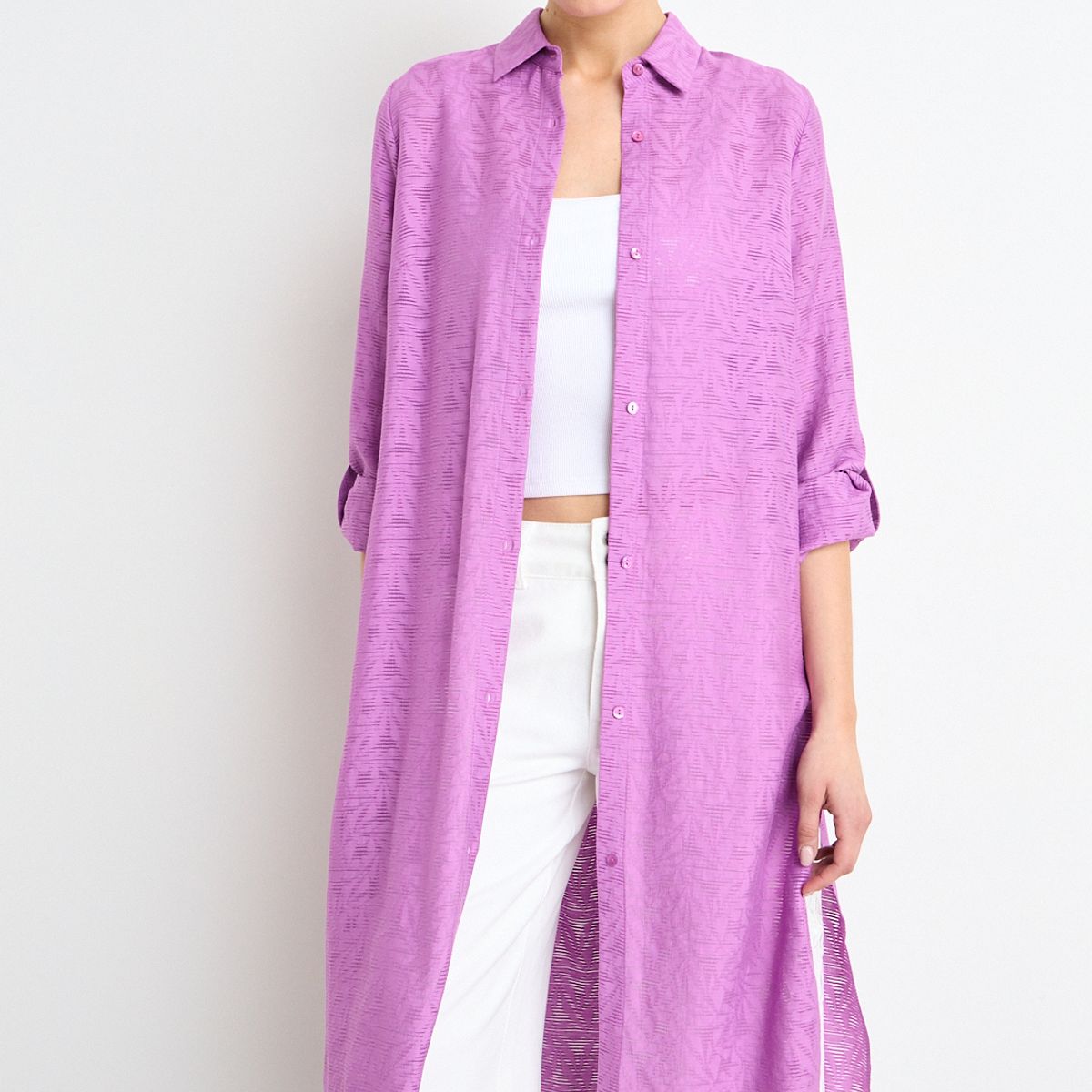 IO - Tapado Abierto Mujer Fucsia Io