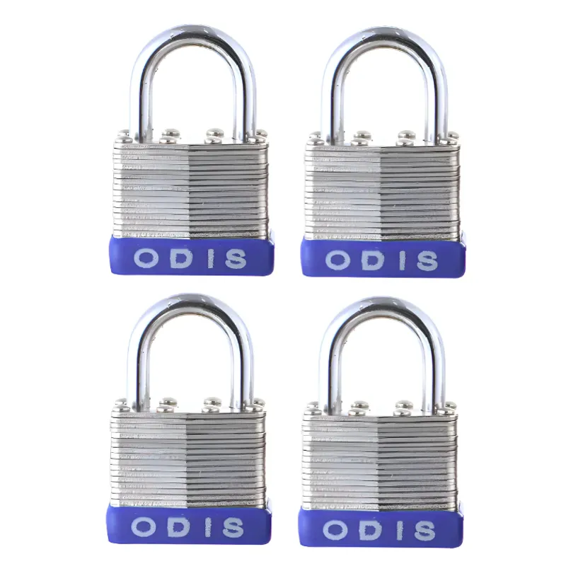 ODIS - Pack 4 Candados Laminado Odis 40mm - Llaves Iguales