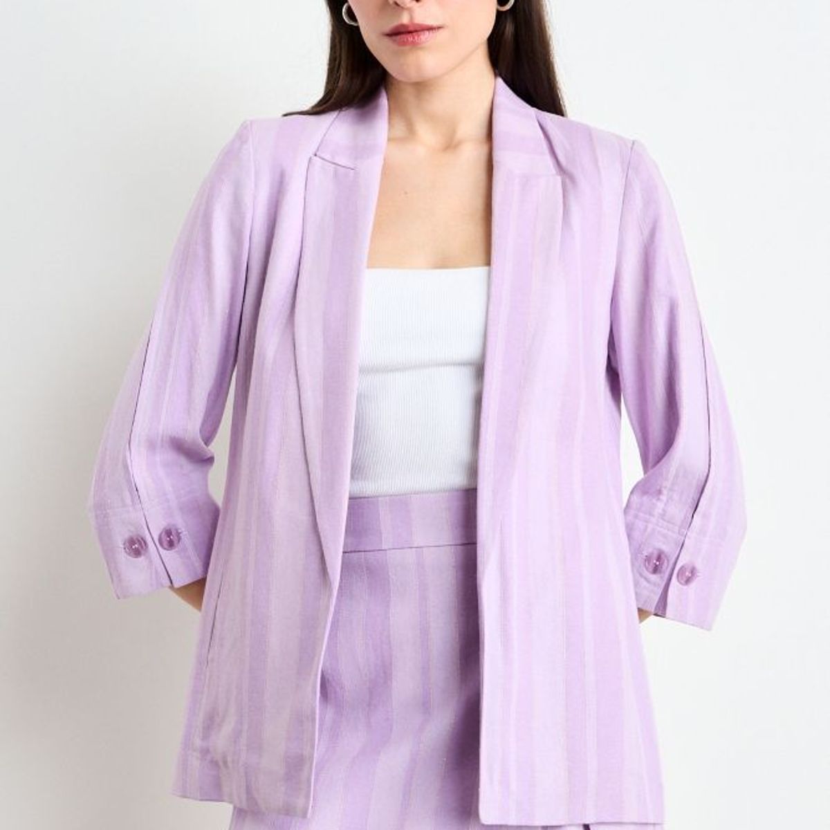 IO - Blazer Fantasia Mujer Morado Io