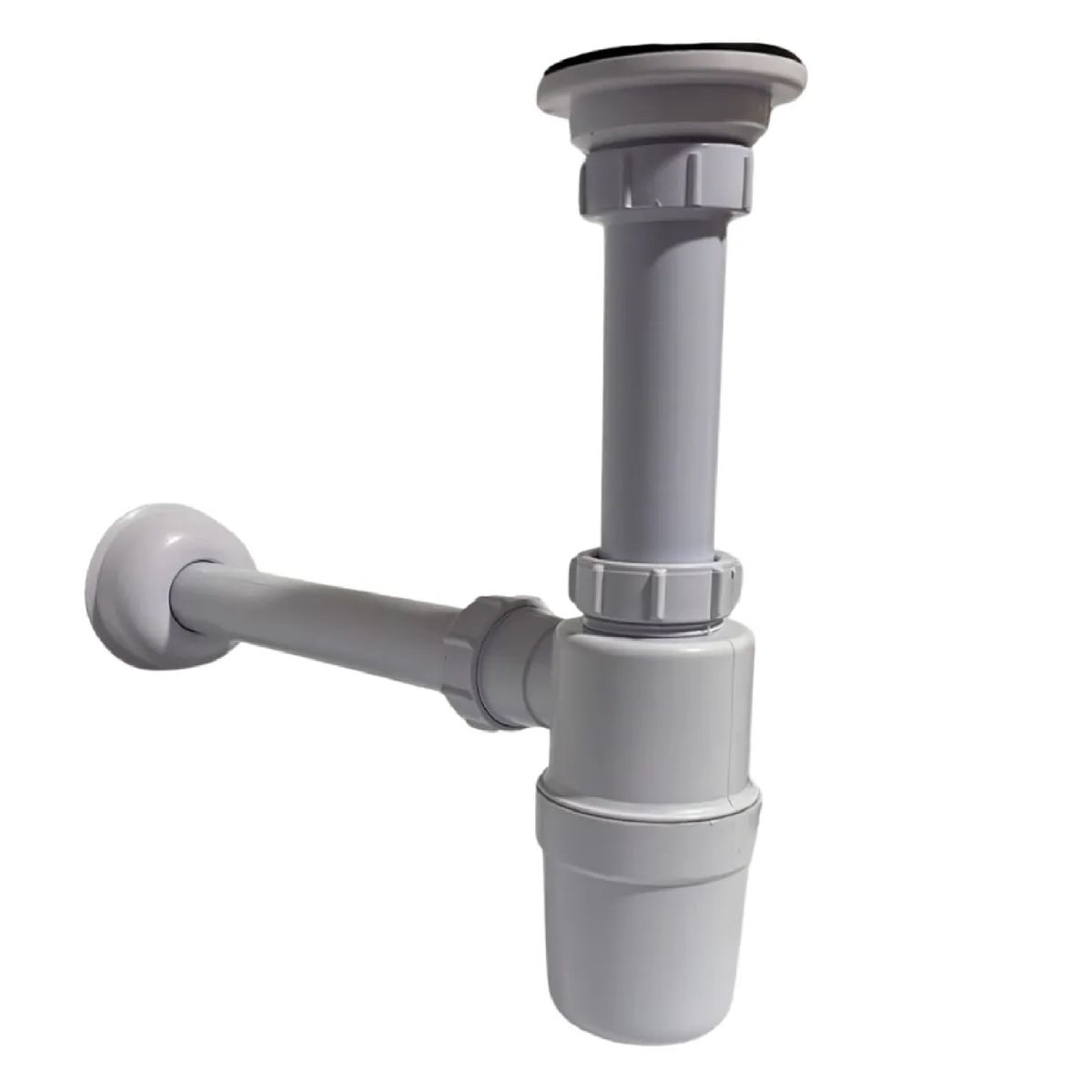 GENERICO - Sifon Lavamano Standard Uno y Un Cuarto Con Desague Repuesto Completo