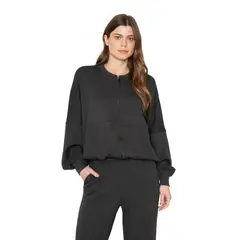 JACINTA TIENDA - Poleron Isi gris