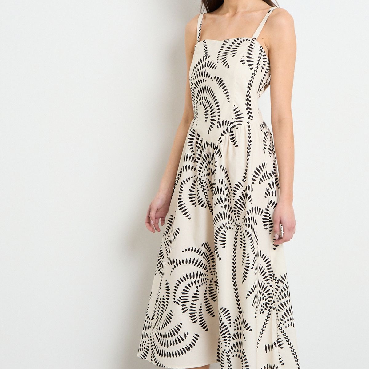 IO - Vestido Largo Fantasia Mujer Negro Io