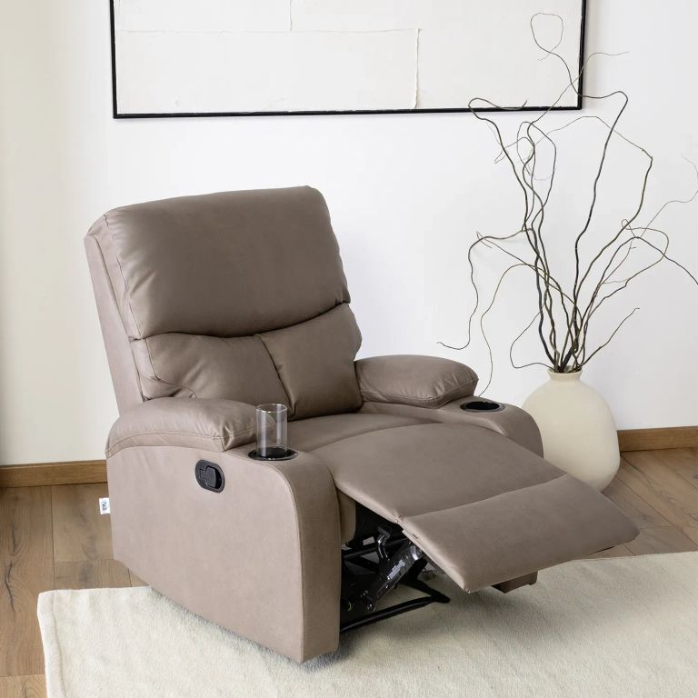 BERGERE RECLINABLE NEW DANTE BEIGE Beige