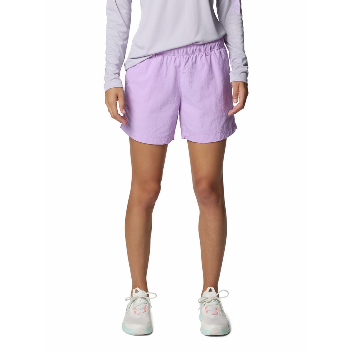 COLUMBIA - Short Mujer Impermeable Backcast II Morado COLUMBIA