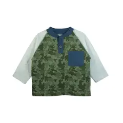 PUMUCKI - POLERA MANGA LARGA verde
